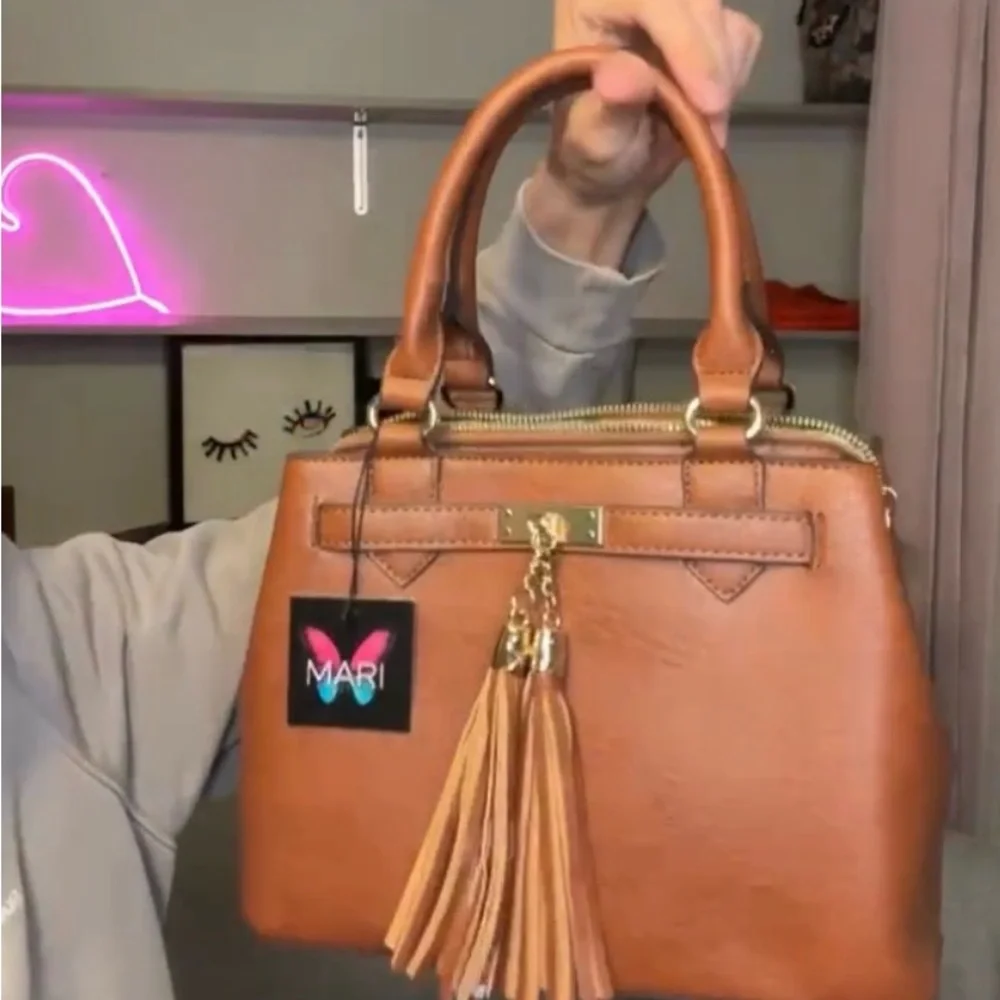 Brown Tote Bag - Picture 2 of 4